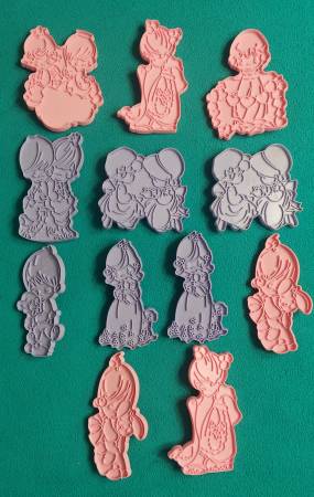 Cookie Cutter Stamp and Cut Precious Moments 1