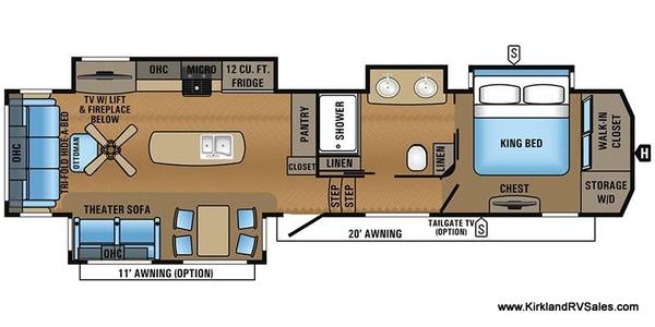 2017 Jayco NORTH POINT 381DLQS 5th Wheel, Luxury Package, Quad-Slide - $44,950 (Everett)63470981635459123