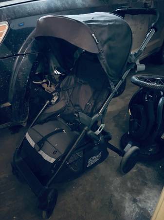 Black Baby Stroller 1