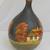 Flemish painted XL French Glass Demijohn 30 L. Bottle 4 thumbnail