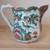 Chinese Export Rose Medallion Porcelain Pitcher 3 thumbnail