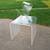 Mod Retro Clear Acrylic Lucite Side or End Table and Magazine Holder 2 thumbnail