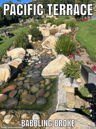 Pacific View Memorial Cemetery Semi private Garden