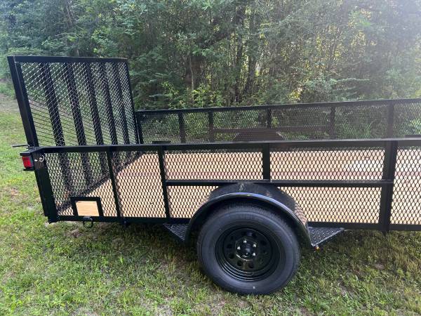 New 6x12 w/2’ expanded metal - $2,150 (Gautier)62925985103619121