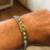 Vintage Diamonique Cubic Zirconia Stainless Steel Stretch Bracelet 1 thumbnail