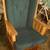 Estate Oak Glider Rocker living room Rocking chair 6 thumbnail