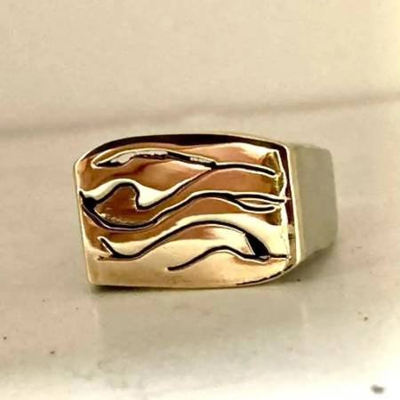 New! Hand-Crafted Ring 1