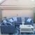 Large Charcoal Gray Pattern Sectional Couch- Free Delivery 1 thumbnail