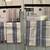 Blue & White Stripe Light Filtering Rod Pocket Window Panels 1 thumbnail