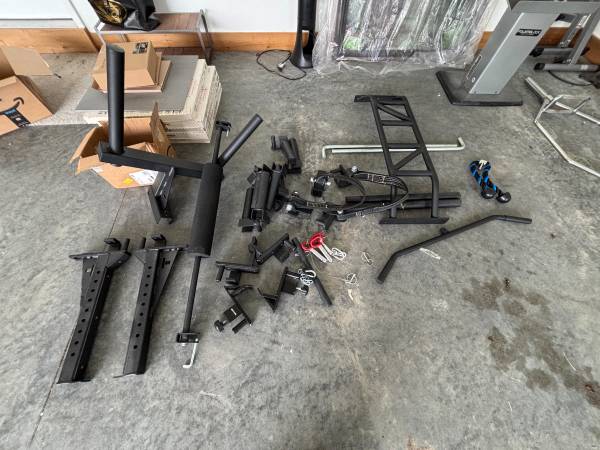 Titan T2 Rack de Potencia con Remo Alto/Bajo y Accesorios - $80063471025656835121