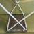 USED Vintage Red White & Blue USA Steel TV / Serving Tray with Legs 17 thumbnail