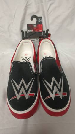 WWE official slip on sneakers.  Size 8.5 1