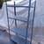 Gray STEEL warehouse METAL SHELVING Uline stairs pallet storage 1 thumbnail