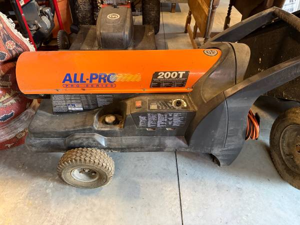 All-Pro Pro Series 200,000 BTU Torpedo Heater 1