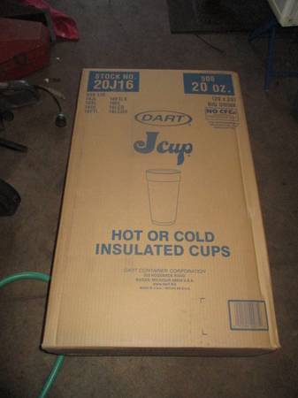 strofome cups, 500 1