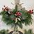 NEW Christmas Snowman Candleholder Centerpiece- Floral Designed 2 thumbnail