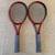 2 Dunlop CX 200 Tour 18 x 20 4 3/8 grip tennis rackets 2 thumbnail