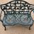 Patio Set Outdoor Furniture 40in Loveseat Outside Cast Aluminum Garden Bench 6 thumbnail