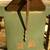 Antique 18th century museum piece green leather library reading chair 10 thumbnail