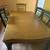 a dinner table with 5 chairs for sale 1 thumbnail