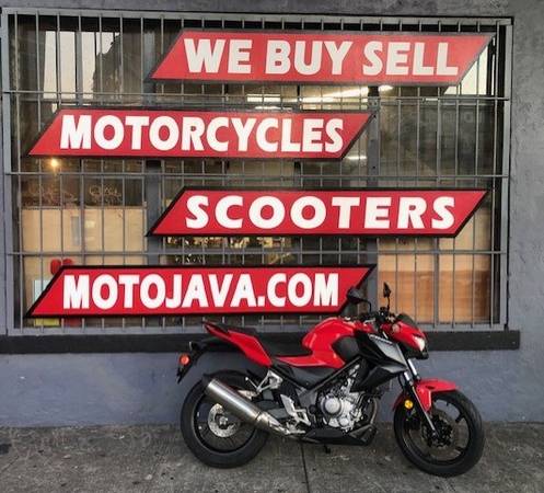 2015 HONDA CB300F RED , 9K MILES   500 MILE/ ONE MONTH GUARANTEE