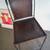 Vintage postmodern pair Spanish leather + wrought iron counter stools 8 thumbnail