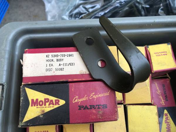 Military Dodge M37 rope hook Mopar 1