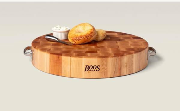 Boos 3” Solid Maple Chopping Block 1