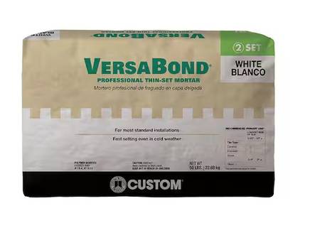 - VersaBond: thin-set tile mortar 1