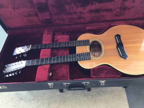 Alvarez Yari DY87 double neck 6 & 12string guitar - musical