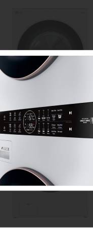 Stacked washer and dryer 1