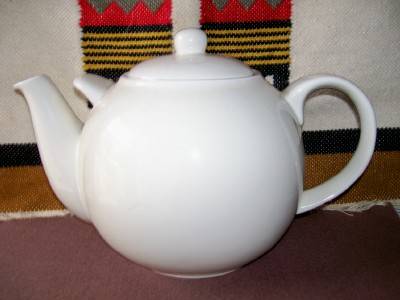 Very Large London Pottery Globe Teapot Designed by David Birch 1