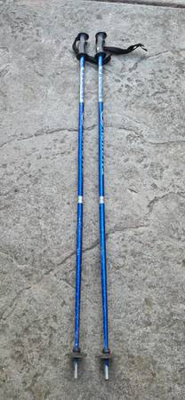 Used Salomon Dynamic Aluminium Poles 125cm 125 cm 1
