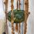 Vintage HUGE Macrame Plant Hanger w/ 3 Pots 5 thumbnail