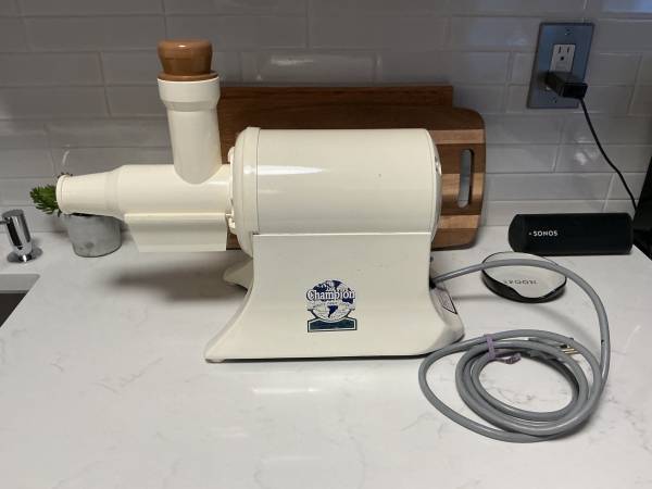 The Champion juicer 1