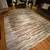 Restoration Hardware Cowhide Strip Rug 3 thumbnail