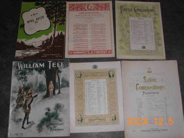 Antique/vintage sheet music for sale 1