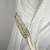 Mori Lee White Wedding Dress Strapless Ruched Beaded, Flowy, long 8 thumbnail