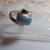 Vintage Sterling Silver & Natural Larimar Statement Ring (Size 6) 3 thumbnail