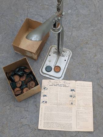 Antique Bottle Cap Press 1