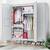 3 panel portable garment closet with magnetic closure 2 thumbnail