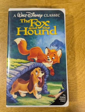 Black Diamond Edition The Fox and the Hound VHS Tape - Walt Disney Cla 1