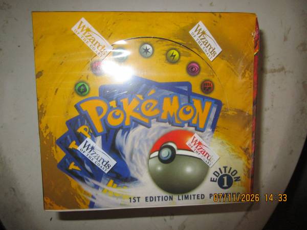 sealed proxy Pokemon base set Booster Boxes-1st edition-now $699 each 1