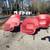 Womb Chairs-Standard Size-Red Upholstery, tubular Frames $885 each!! 17 thumbnail