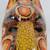 Jaguar Hand Crafted Belize Folk Art Wooden Mask Wall Decor 10 1/2" 5 thumbnail