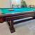 9 ft. Brunswick “Windsor” Pool Table—Install/Cloth/Cue Rack Included 6 thumbnail