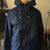 NEW Size S Reversible Navy Blue/   Gray~Med black raincoat  hooded 4 thumbnail
