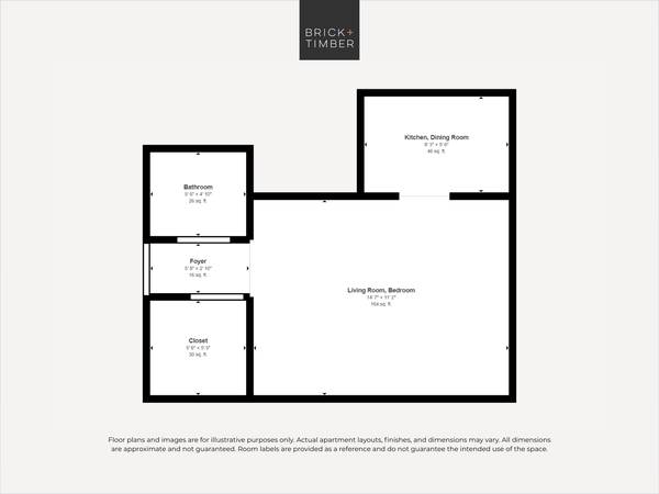 $1,645 / 290ft2 - Estudio amplio en el barrio del centro! Unidad #207 (centro / cívico / van ness)63667995000833124