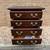 Pair of Vintage Georgian Black Mahogany Nightstand 13 thumbnail