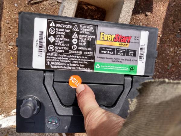 NEW KIA RIO BATTERY 1